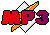 MPEG Layer-3, 44 kHz, 64 kbps, Mono